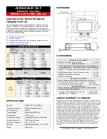 Предварительный просмотр 2 страницы BWI Eagle AIR-EAGLE XLT 441-10100-120I-AC Product Information Bulletin