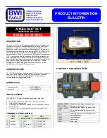 Предварительный просмотр 1 страницы BWI Eagle AIR-EAGLE XLT 441-20100-AC Product Information Bulletin