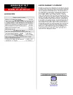 Preview for 3 page of BWI Eagle AIR-EAGLE XLT 441-20100-X-DC Product Information Bulletin