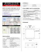 Предварительный просмотр 2 страницы BWI Eagle AIR-EAGLE XLT PLUS 465AN/D-5000-DC Product Information Bulletin