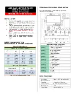 Предварительный просмотр 2 страницы BWI Eagle AIR-EAGLE XLT PLUS 497-5100-CHx-DC Product Information Bulletin