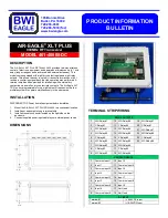 BWI Eagle AIR-EAGLE XLT PLUS Product Information Bulletin preview