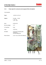 Preview for 262 page of BWO CONTROL SYSTEM 900 Hardware Installation