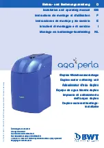 Preview for 1 page of BWT AQA Perla Installation And Operating Manual