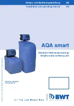 BWT AQA smart Installation And Operating Manual предпросмотр