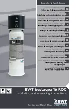 BWT bestaqua 16 ROC Installation And Operating Instructions Manual preview