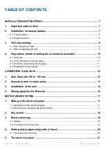 Preview for 3 page of BWT COVERDECK AX-IN Installation And Maintenance Instructions Manual