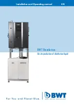 BWT Disinfecton Installation And Operating Manual preview