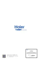 Предварительный просмотр 34 страницы BWT Haier HB WH-Filter M20D Manual