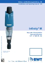 Preview for 1 page of BWT Infinity M Installation And Operating Manual