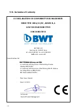 Предварительный просмотр 19 страницы BWT PERMAQ Compact CRU Installation And Operating Manual