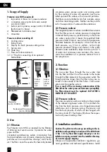 Preview for 8 page of BWT Protector mini HWS C/R 1 Installation And Operating Instructions Manual