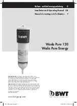 BWT Woda Pure 120 Installation And Operating Manual preview