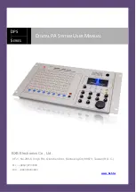 Preview for 1 page of BXB Electroics DPS Series User Manual