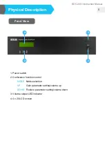 Предварительный просмотр 6 страницы BXB Electronics EDC-2051 Instruction Manual