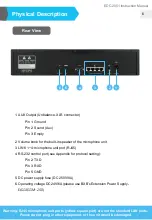 Предварительный просмотр 7 страницы BXB Electronics EDC-2051 Instruction Manual