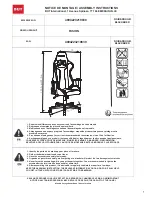 Предварительный просмотр 1 страницы BXGaming FUSION Assembly Instructions Manual