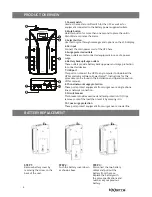 Предварительный просмотр 6 страницы bXterra BG 550 User Manual