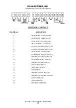 Предварительный просмотр 19 страницы Byan System 600A Installation And Technical Manual