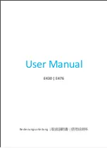 byblight E430 User Manual preview