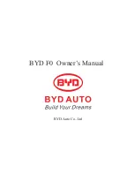 BYD F0 Owner'S Manual предпросмотр