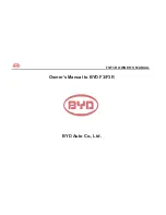 BYD F3 Owner'S Manual предпросмотр