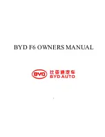 BYD F6 Owner'S Manual предпросмотр