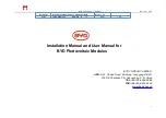 Предварительный просмотр 3 страницы BYD M6C-30 Installation Manual And User Manual