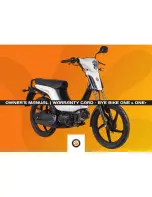 Предварительный просмотр 1 страницы BYE BIKE ONE&ONE Owner'S Manual