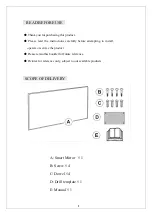 Preview for 2 page of BYECOLD BKD-G0606-WLH/D Installation And Operating Instruction