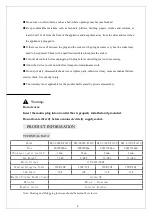 Preview for 7 page of BYECOLD BKD-G0606-WLH/D Installation And Operating Instruction