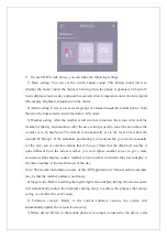 Preview for 10 page of BYECOLD Smart Mirror Installation And Operating Instruction