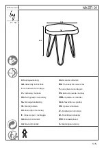 byLIVING NASTI 01 Assembly Instructions Manual предпросмотр