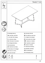 byLIVING TALEA T 140 Quick Start Manual предпросмотр