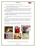 Preview for 9 page of BYO Guitar J Bass Assembly Instructions Manual