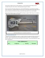 Preview for 5 page of BYO Guitar Quilt Top Assembly Instructions Manual