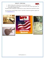 Preview for 27 page of BYO Guitar Quilt Top Assembly Instructions Manual