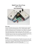 BYOC B.G. Fuzz Instructions Manual предпросмотр