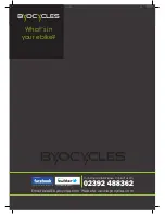 Preview for 24 page of Byocycles 2015 IBEX PRO BYO-2014IBX+ Owner'S Manual