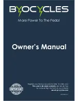 Предварительный просмотр 1 страницы Byocycles BOXER BYO-16-ZES Owner'S Manual