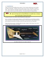 Предварительный просмотр 5 страницы BYOGuitar Explorer Guitar Kit Assembly Instructions Manual