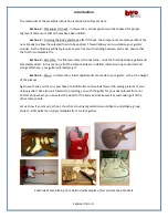 Предварительный просмотр 10 страницы BYOGuitar Explorer Guitar Kit Assembly Instructions Manual