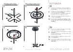 Preview for 2 page of BYOK ROTONDA Mounting Instruction