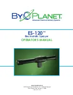 ByoPlanet ES-120 Operator'S Manual preview