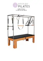 Предварительный просмотр 1 страницы Byron BAY PILATES Cadillac Assembly & Instruction Manual