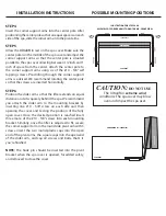 Preview for 3 page of Byron Originals ULTRALIFT Undermount Assembly, Installation Instructions & Parts List