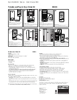 Preview for 1 page of Byron DB300 Installation And Operation Instruction