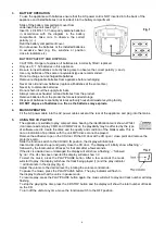 Предварительный просмотр 4 страницы ByronStatics KBB-250 Care & Instruction Manual