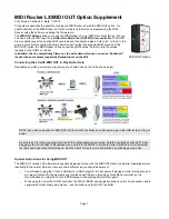 Byte Arts MIDI Rocker LX MIDI OUT Quick Start Manual предпросмотр