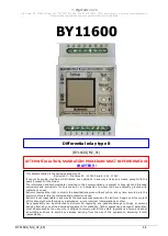 Bytronic BY11600 Manual preview